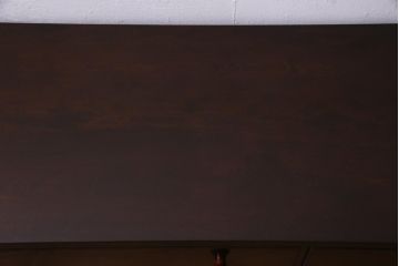 中古　松本民芸家具　和洋どちらのお部屋にも取り入れやすいローチェスト(リビングボード、テレビ台、引き出し)