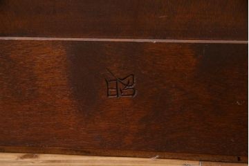 中古　松本民芸家具　和洋どちらのお部屋にも取り入れやすいローチェスト(リビングボード、テレビ台、引き出し)