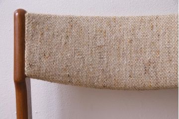 ヴィンテージ家具　デンマーク　チーク材　スタイリッシュなデザインが素敵なビンテージチェア(椅子)(1)