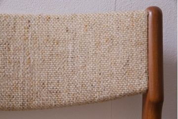 ヴィンテージ家具　デンマーク　チーク材　スタイリッシュなデザインが素敵なビンテージチェア(椅子)(3)