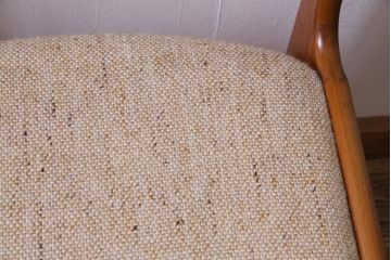 ヴィンテージ家具　デンマーク　チーク材　スタイリッシュなデザインが素敵なビンテージチェア(椅子)(3)