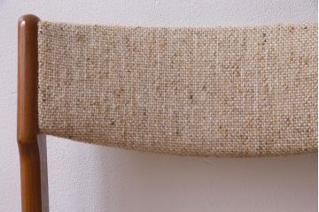 ヴィンテージ家具　デンマーク　チーク材　スタイリッシュなデザインが素敵なビンテージチェア(椅子)(3)
