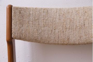 ヴィンテージ家具　デンマーク　北欧　チーク材　スタイリッシュなデザインが素敵なビンテージチェア(椅子)
