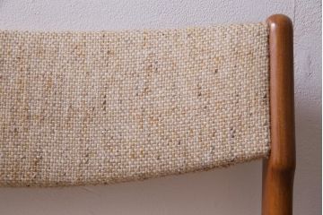 ヴィンテージ家具　デンマーク　北欧　チーク材　スタイリッシュなデザインが素敵なビンテージチェア(椅子)