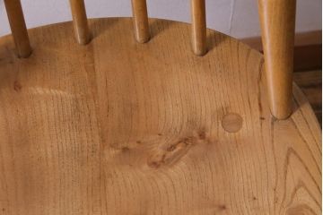 ヴィンテージ家具　イギリスビンテージ　ERCOL(アーコール)　ゴールドスミス　ナチュラルな木味のチェア(椅子)(2)