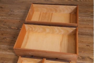 中古　松本民芸家具　#33A型　コンパクトなライティングビューロー(机、在宅ワーク、在宅用デスク)(定価約30万円)(1)