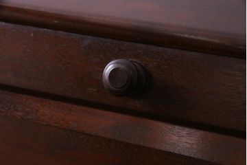 中古　松本民芸家具　#33A型　コンパクトなライティングビューロー(机、在宅ワーク、在宅用デスク)(定価約30万円)(1)