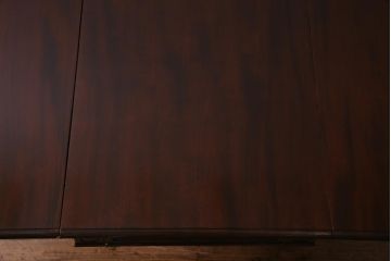 アンティーク家具　イギリスアンティーク　マホガニー材　脚が個性的なバタフライテーブル(ドロップリーフテーブル)