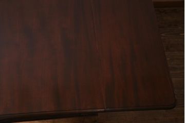 アンティーク家具　イギリスアンティーク　マホガニー材　脚が個性的なバタフライテーブル(ドロップリーフテーブル)