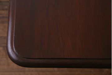 アンティーク家具　イギリスアンティーク　マホガニー材　脚が個性的なバタフライテーブル(ドロップリーフテーブル)