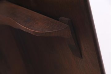 アンティーク家具　イギリスアンティーク　マホガニー材　脚が個性的なバタフライテーブル(ドロップリーフテーブル)
