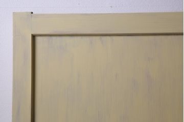 ペイント家具　温かなペイントカラーが優しげな板戸3枚セット(引き戸、建具)