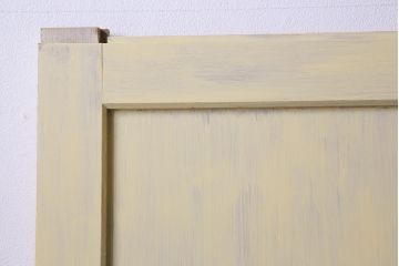ペイント家具　温かなペイントカラーが優しげな板戸3枚セット(引き戸、建具)