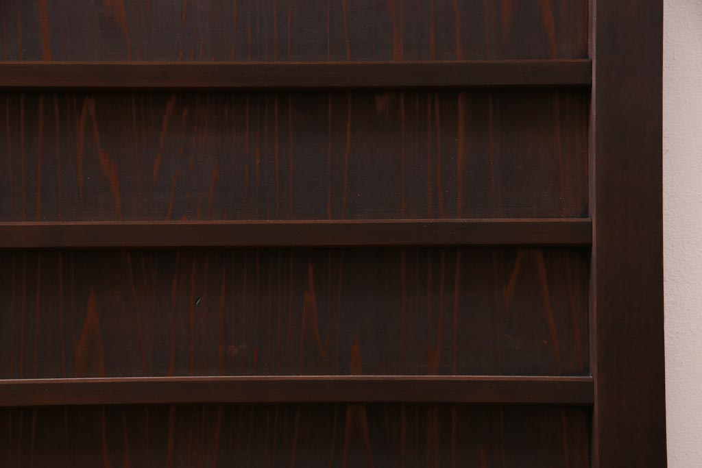 昭和初期　結霜ガラス　シンプルながらもデザイン性が光る引き戸1枚(ガラス戸、建具)