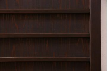 昭和初期　結霜ガラス　シンプルながらもデザイン性が光る引き戸1枚(ガラス戸、建具)