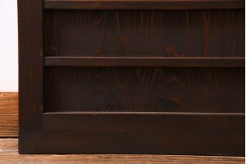 昭和初期　結霜ガラス　シンプルながらもデザイン性が光る引き戸1枚(ガラス戸、建具)