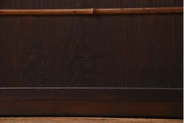 昭和初期　結霜ガラス　シンプルながらもデザイン性が光る引き戸1枚(ガラス戸、建具)