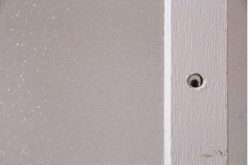 昭和初期　ダイヤガラス　フレンチナチュラルにもぴったりなペイントガラス戸2枚セット(引き戸、建具)