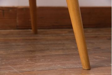 ヴィンテージ家具　イギリスビンテージ　ERCOL(アーコール)　座り心地のよいスタイリッシュなスモーカーズチェア(ダイニングチェア、アームチェア)