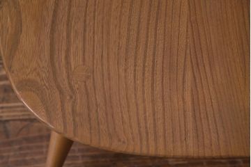 ヴィンテージ家具　イギリスビンテージ　ERCOL(アーコール)　洗練されたデザインが格好いいスモーカーズチェア(ダイニングチェア、アームチェア)