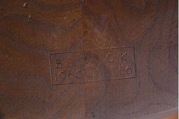 ヴィンテージ家具　イギリスビンテージ　ERCOL(アーコール)　落ちついた色味のウィンザーチェア(ワークチェア、椅子、ウインザーチェア)(1)