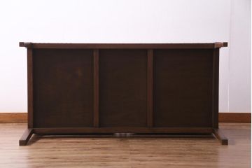 ラフジュ工房オリジナル　大正ロマン　ピンクの座面が可愛らしいおしゃれな2人掛けソファ(ダイニングソファ、ラブソファ)