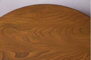 ヴィンテージ家具　イギリスビンテージ　ERCOL(アーコール)　明るい色味のコーヒーテーブル(ラウンドテーブル)
