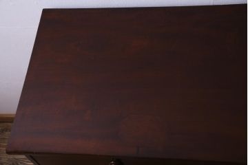 アンティーク家具　ヨーロッパアンティーク　ヴィクトリアン　マホガニー材　シンプルで上品なチェスト(引き出し、タンス)