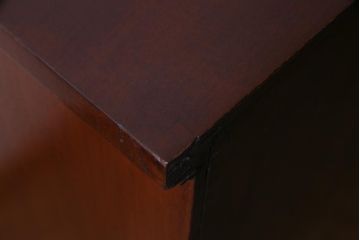 アンティーク家具　ヨーロッパアンティーク　ヴィクトリアン　マホガニー材　シンプルで上品なチェスト(引き出し、タンス)