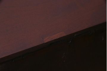 アンティーク家具　ヨーロッパアンティーク　ヴィクトリアン　マホガニー材　シンプルで上品なチェスト(引き出し、タンス)