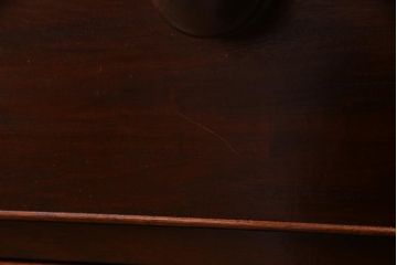 アンティーク家具　ヨーロッパアンティーク　ヴィクトリアン　マホガニー材　シンプルで上品なチェスト(引き出し、タンス)