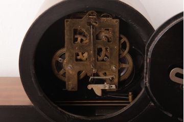 アンティーク雑貨　昭和中期　AICHI(愛知時計電機)　ゼンマイ式　30DAY　大人な雰囲気が格好いい置時計(振り子時計)