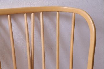 中古　イギリス　ERCOL(アーコール)　エバーグリーン　1人掛けイージーチェア(アームチェア、ソファ)(定価約29万円)(1)