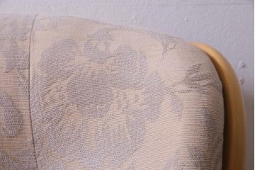 中古　イギリス　ERCOL(アーコール)　エバーグリーン　1人掛けイージーチェア(アームチェア、ソファ)(定価約29万円)(1)