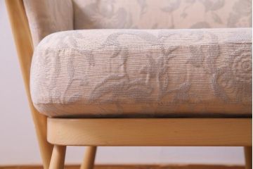 中古　イギリス　ERCOL(アーコール)　エバーグリーン　1人掛けイージーチェア(アームチェア、ソファ)(定価約29万円)(2)
