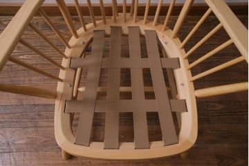中古　イギリス　ERCOL(アーコール)　エバーグリーン　1人掛けイージーチェア(アームチェア、ソファ)(定価約29万円)(2)