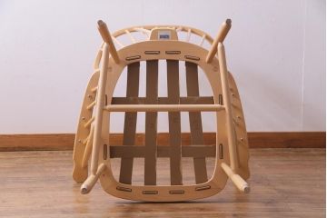 中古　イギリス　ERCOL(アーコール)　エバーグリーン　1人掛けイージーチェア(アームチェア、ソファ)(定価約29万円)(2)