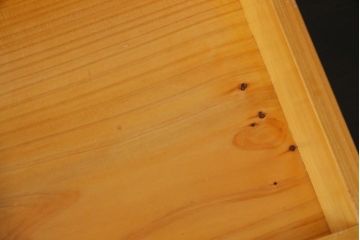 昭和初期　外箱付き　ヒノキ材　温かな色味の重箱(お重)