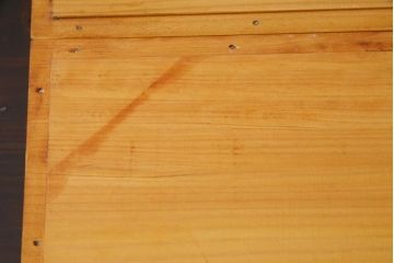 昭和初期　外箱付き　ヒノキ材　温かな色味の重箱(お重)