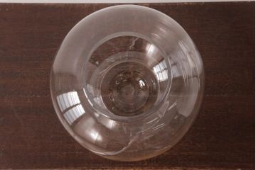 アンティーク雑貨　昭和レトロ　古いアンティーク地球瓶(ガラス瓶、ガラスビン)(2)