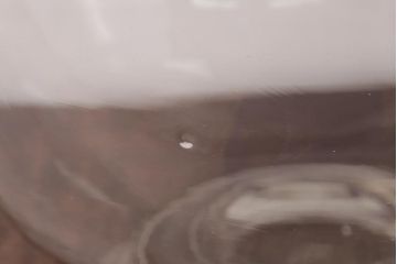 アンティーク雑貨　昭和レトロ　古いアンティーク地球瓶(ガラス瓶、ガラスビン)(2)