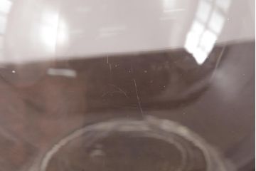 アンティーク雑貨　昭和レトロ　ふっくらとしたフォルムが可愛らしい地球瓶(ガラス瓶、ガラスビン)(2)