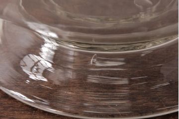 アンティーク雑貨　昭和レトロ　ふっくらとしたフォルムが可愛らしい地球瓶(ガラス瓶、ガラスビン)(2)