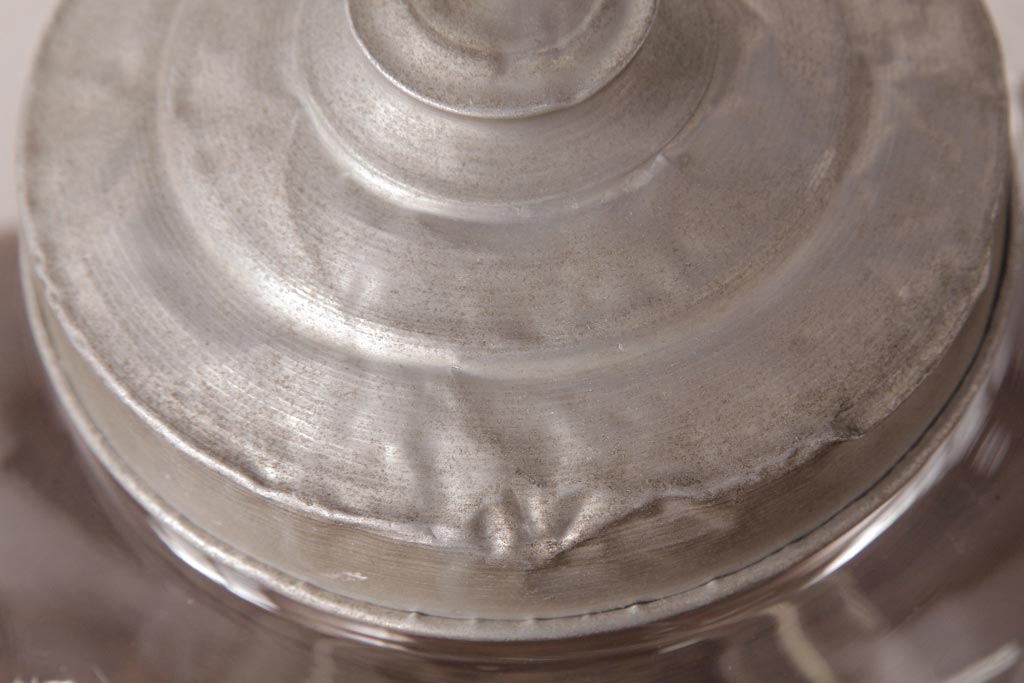 アンティーク雑貨　昭和レトロ　ふっくらとしたフォルムが可愛らしい地球瓶(ガラス瓶、ガラスビン)(3)