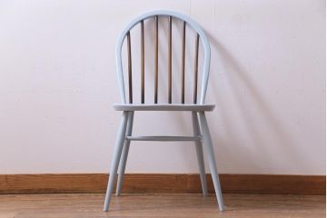 ペイント家具　ERCOL(アーコール)　コントラストが楽しめるウィンザーダイニングチェア(椅子)(1)