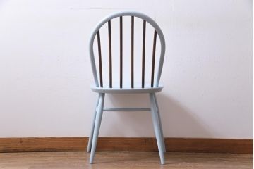 ペイント家具　ERCOL(アーコール)　コントラストが楽しめるウィンザーダイニングチェア(椅子)(1)