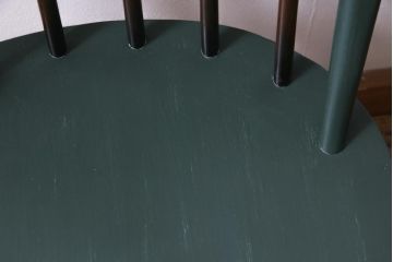 ペイント家具　ERCOL(アーコール)　アースカラーが優しげな雰囲気醸し出すウィンザーダイニングチェア(椅子)