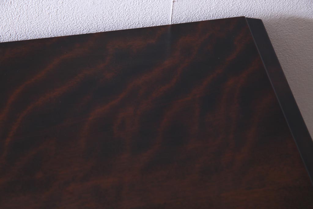 中古　九州民芸家具　和モダンなデザインが目を惹くサイドボード(収納棚、食器棚)