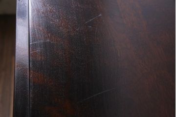 中古　九州民芸家具　和モダンなデザインが目を惹くサイドボード(収納棚、食器棚)