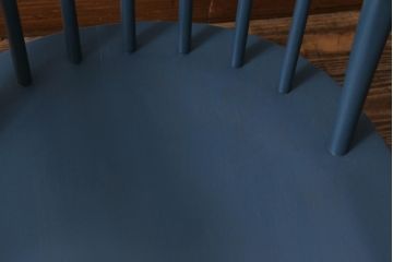 イギリスビンテージ　ペイント家具　ERCOL(アーコール)  シックなカラーがお洒落なラウンジチェア(椅子、アームチェア、ヴィンテージ)
